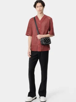MA PERFORATED BASEBALL SHIRT