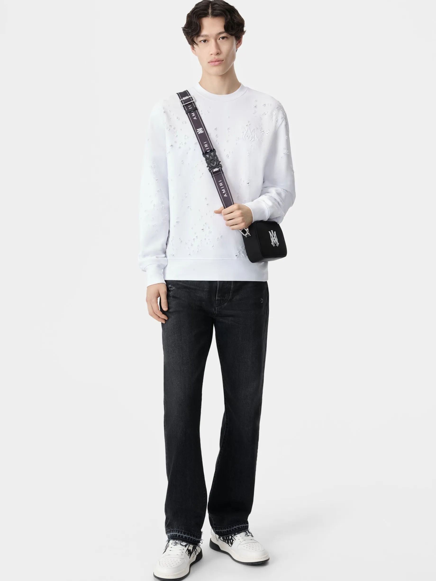 MA SHOTGUN EMBROIDERED CREW