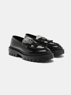 MA TASSLE CRYSTAL JUMBO LOAFER