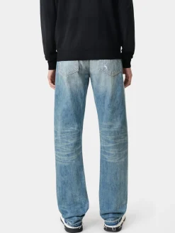 RELEASED HEM STRAIGHT JEAN