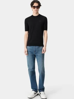 RELEASED HEM STRAIGHT JEAN