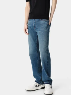 RELEASED HEM STRAIGHT JEAN