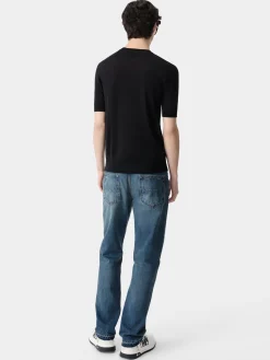 RELEASED HEM STRAIGHT JEAN