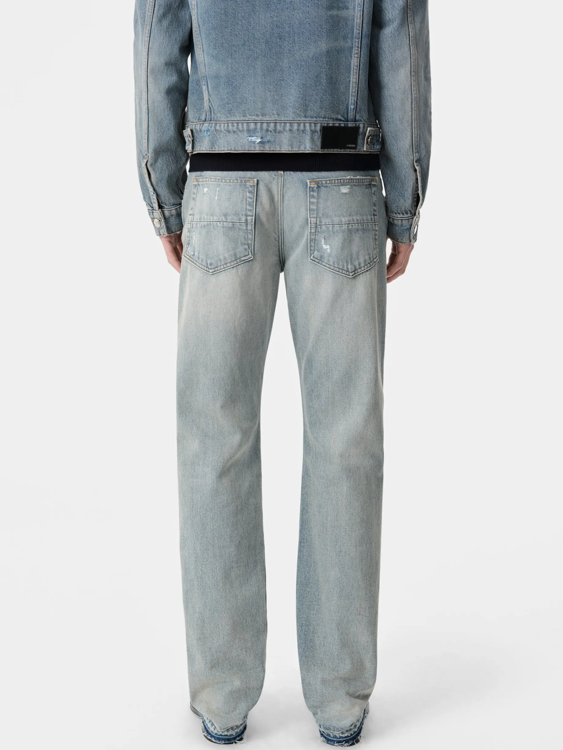 RELEASED HEM STRAIGHT JEAN