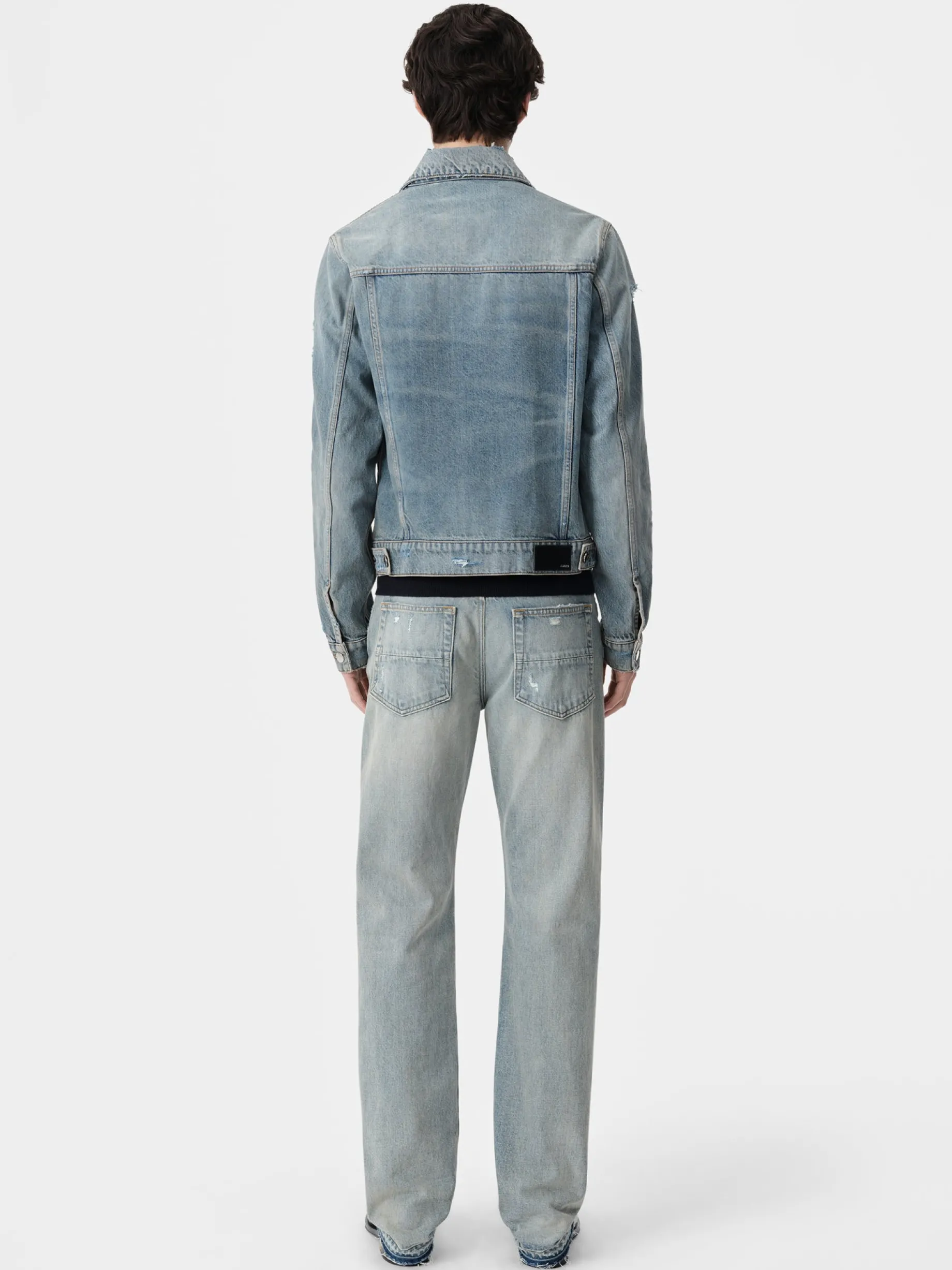 RELEASED HEM STRAIGHT JEAN