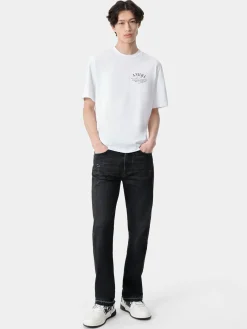 RELEASED HEM STRAIGHT JEAN