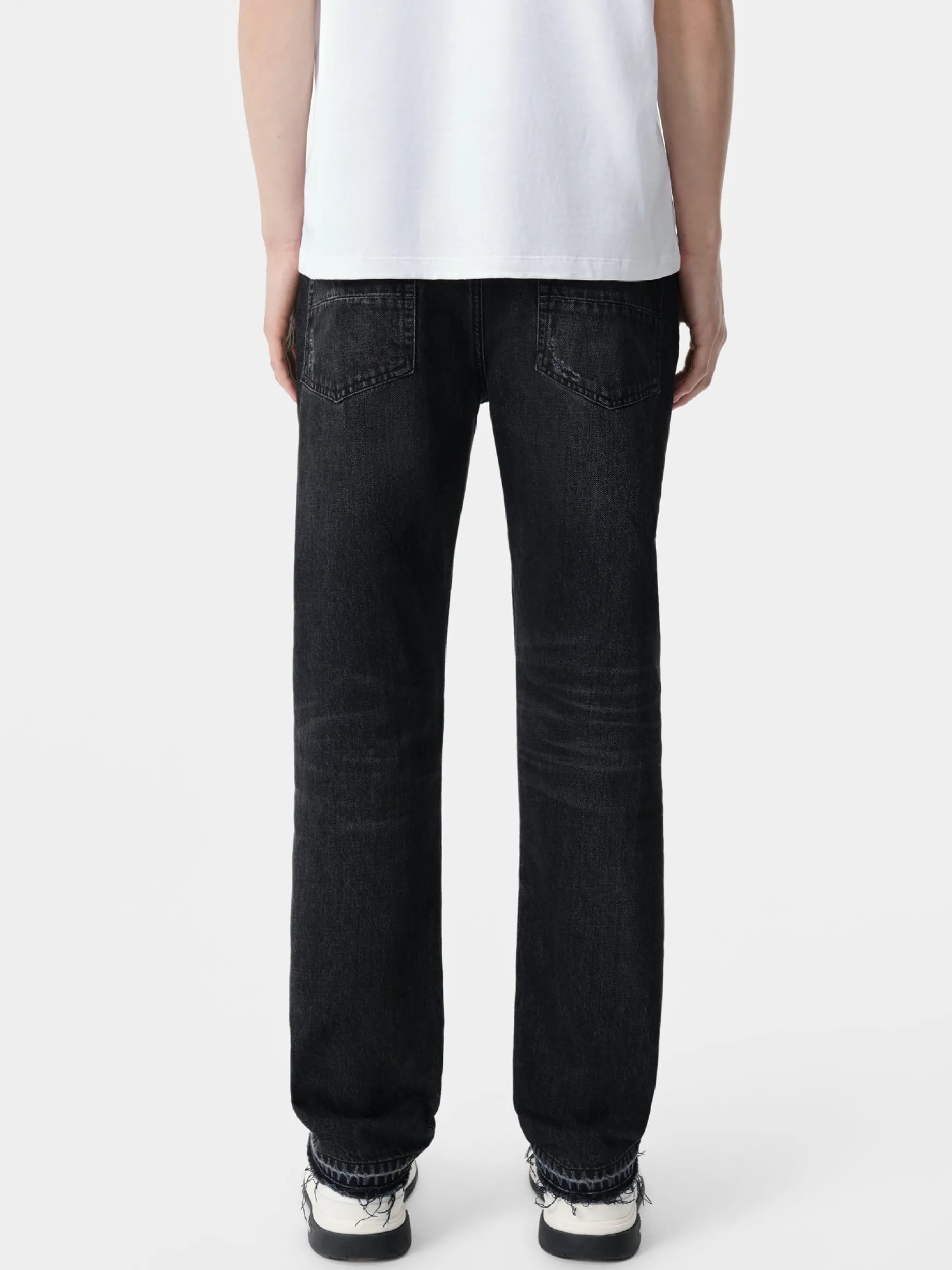 RELEASED HEM STRAIGHT JEAN