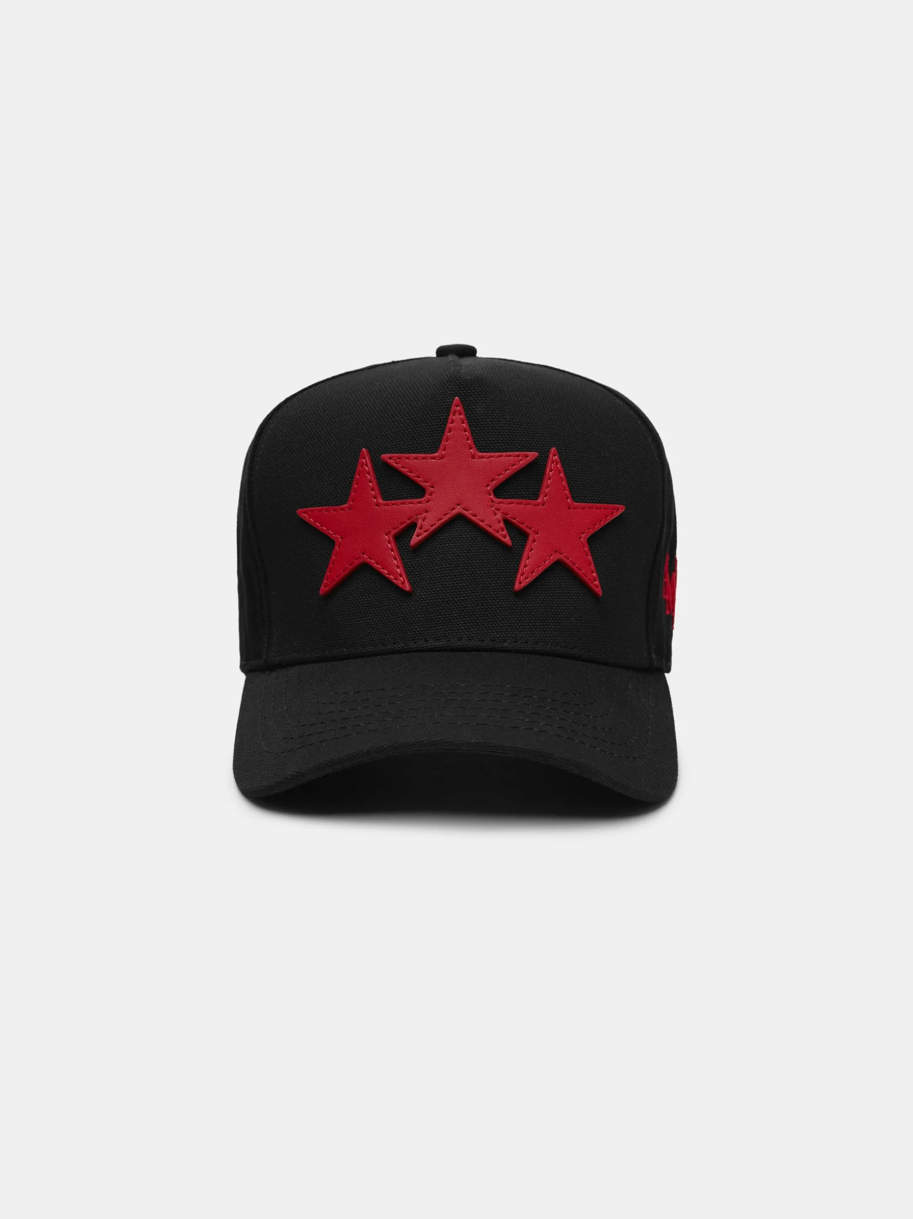 THREE STAR STAGGERED AMIRI FULL CANVAS HAT