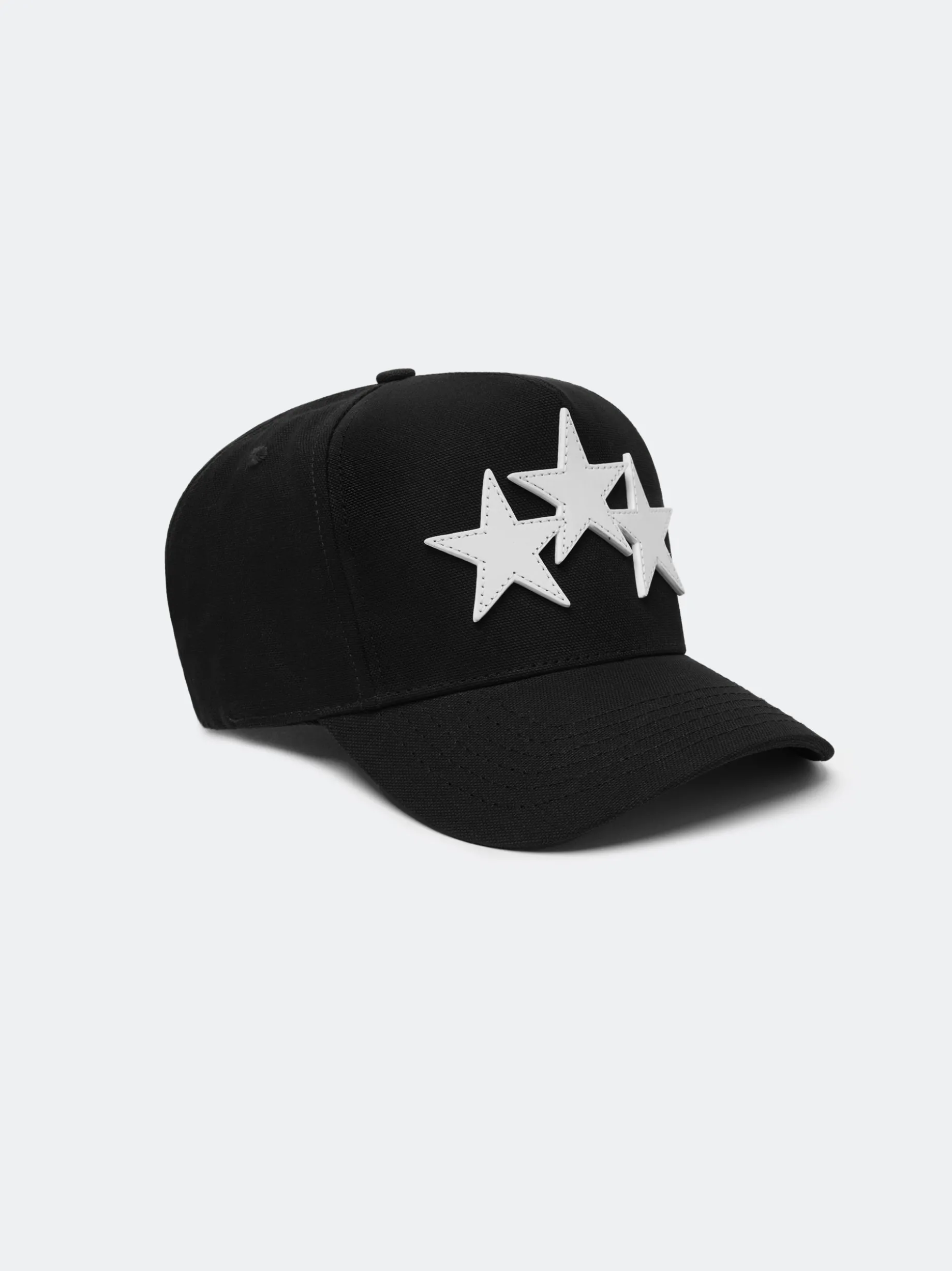 THREE STAR STAGGERED AMIRI FULL CANVAS HAT