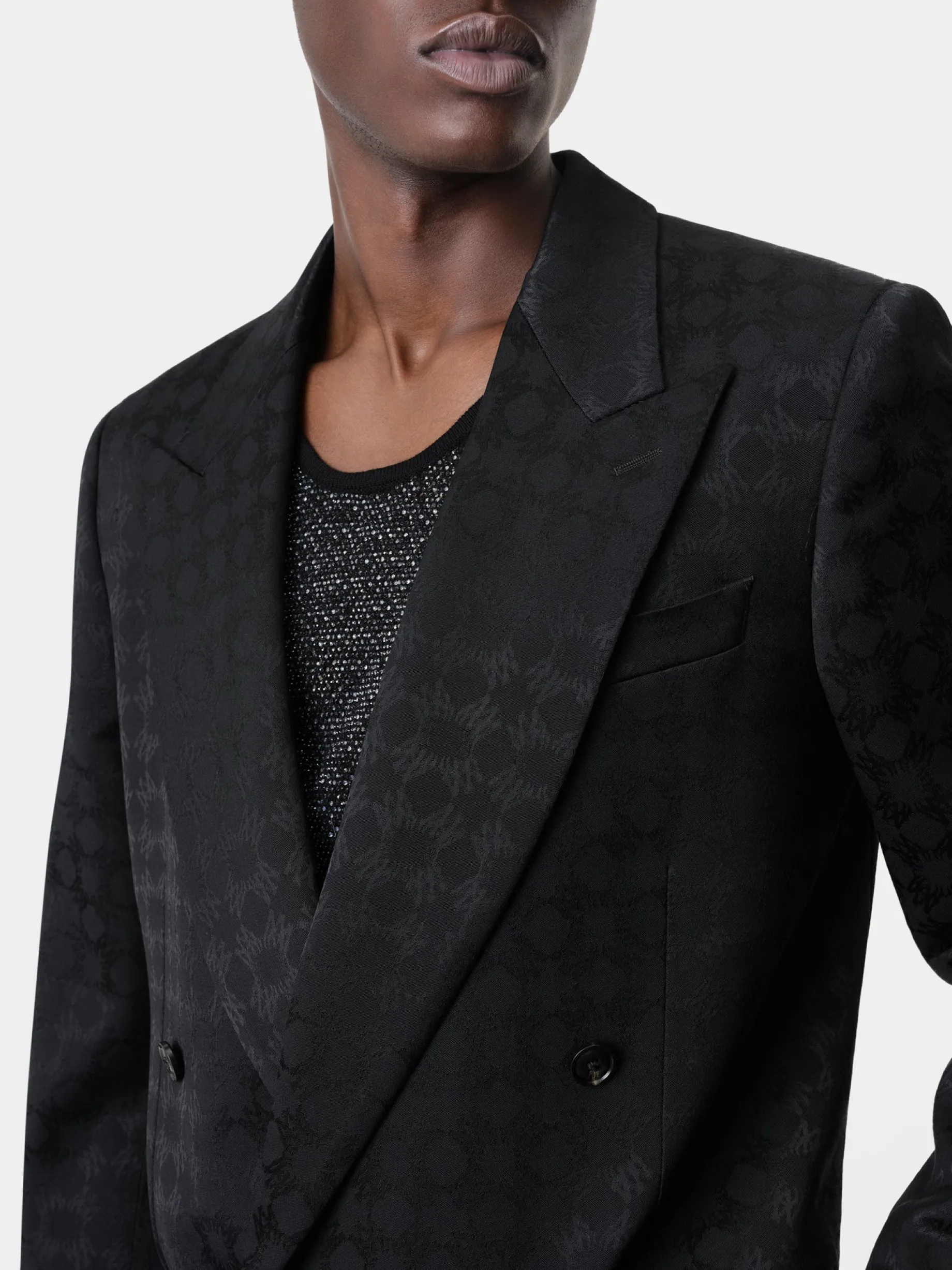 TONAL MA QUAD DOUBLE-BREASTED BLAZER