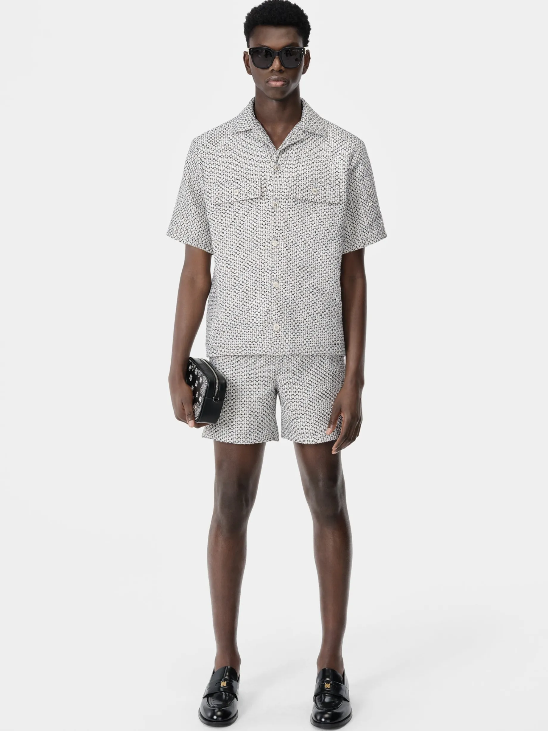 TWEED CAMP SHIRT