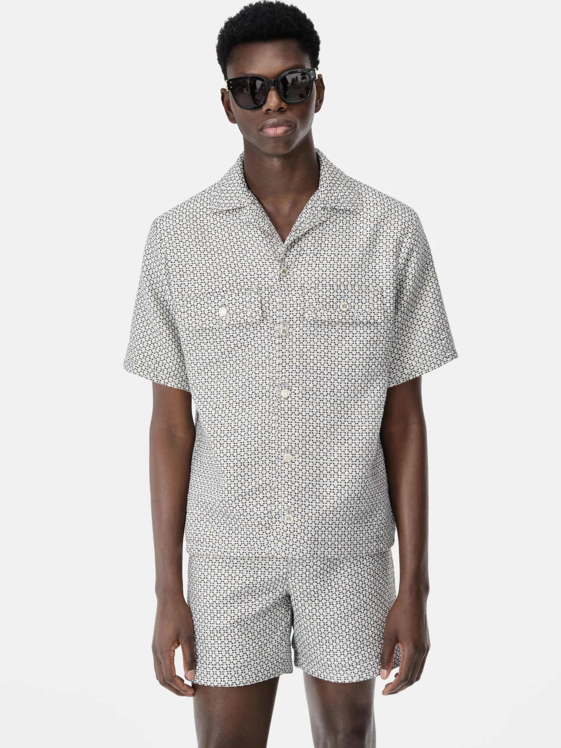 TWEED CAMP SHIRT