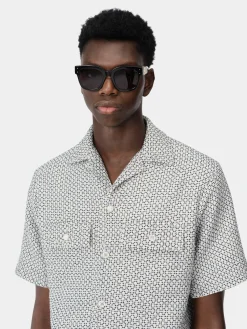 TWEED CAMP SHIRT