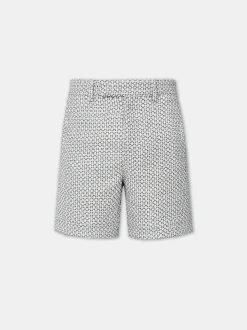 TWEED FLAP POCKET PULL ON SHORT