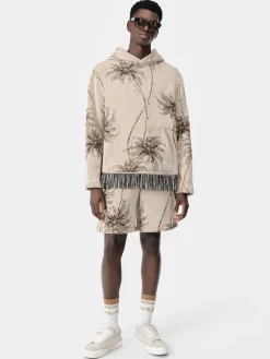 TWISTED PALMS TAPESTRY HOODIE