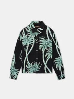 TWISTED PALMS TAPESTRY OVERSHIRT