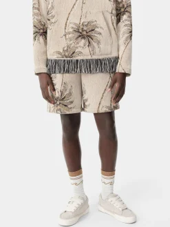 TWISTED PALMS TAPESTRY SHORT