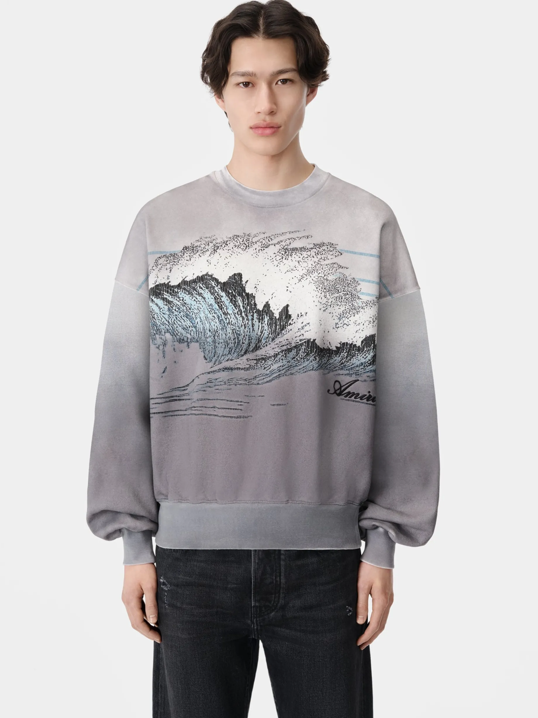 VINTAGE WAVE OVERSIZED CREW
