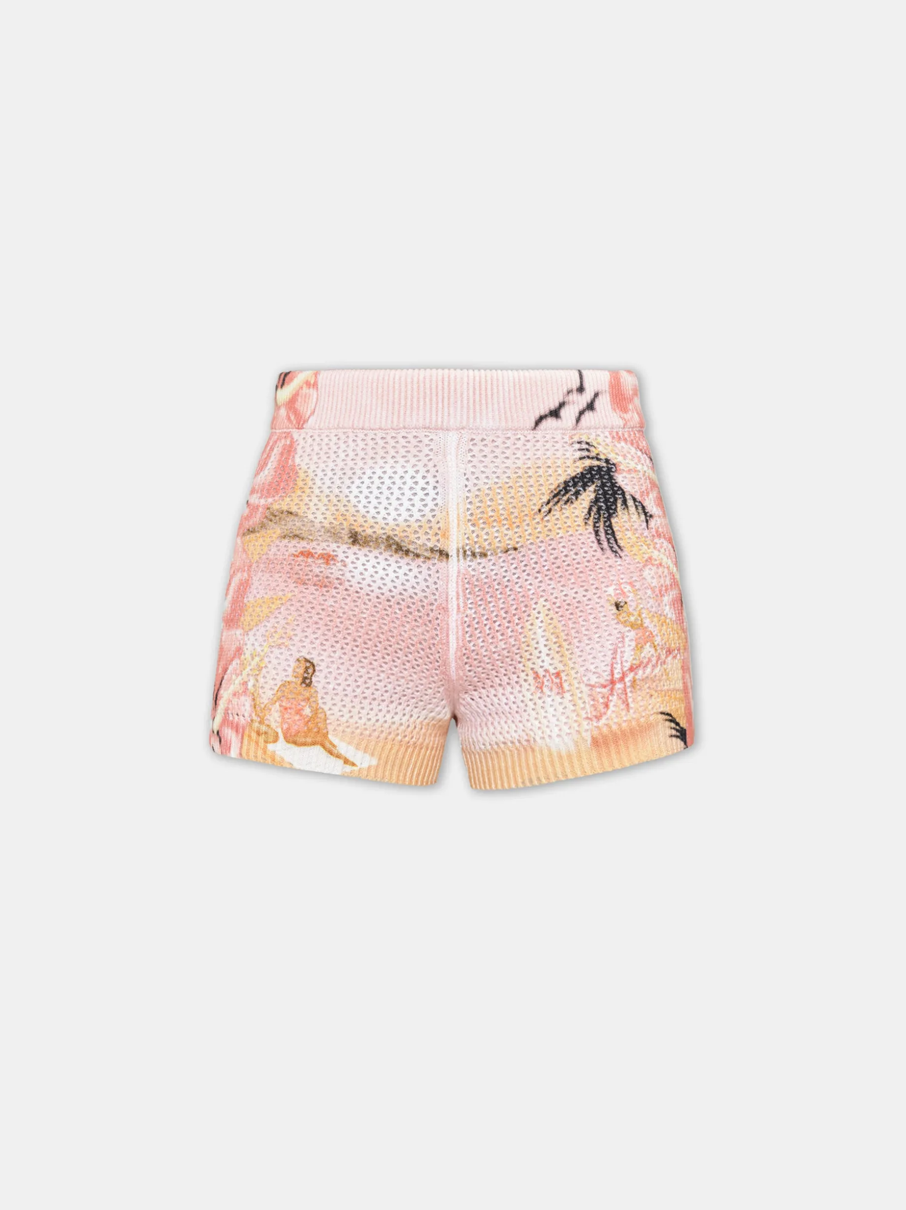 WOMEN'S AMIRI PARADISE CROCHET SHORT