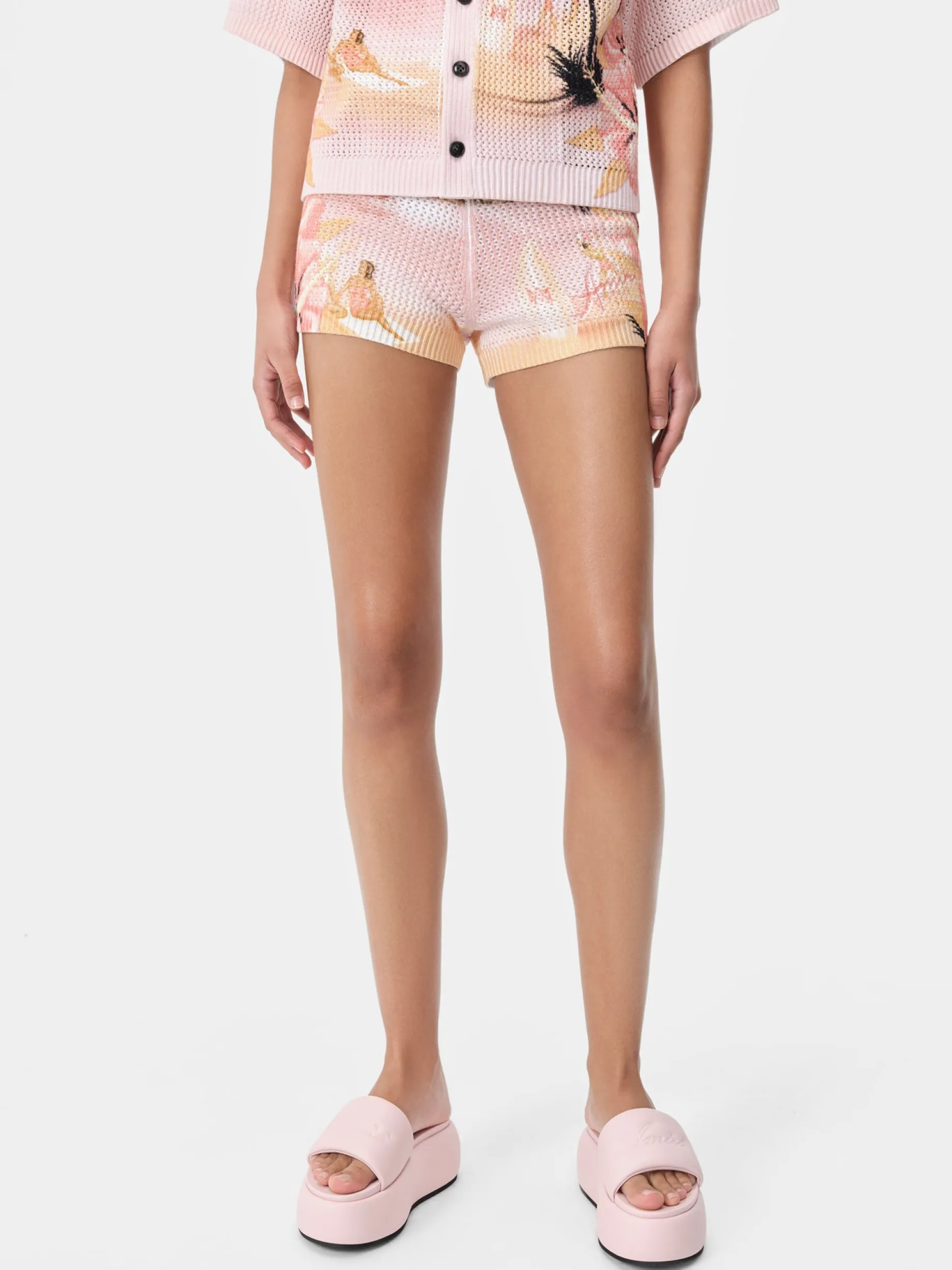 WOMEN'S AMIRI PARADISE CROCHET SHORT