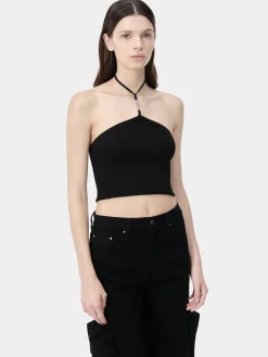 WOMEN'S AMIRI STACKED HALTER TOP