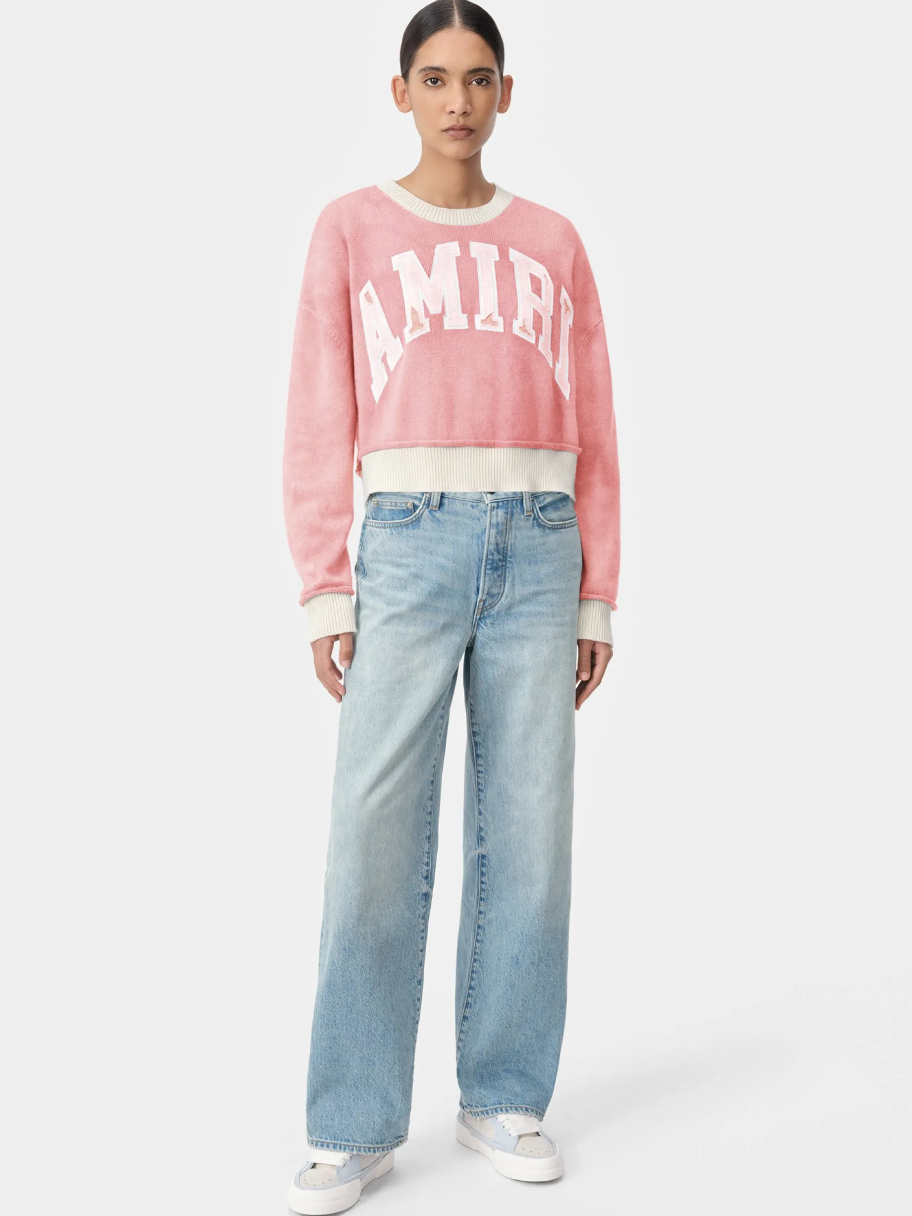 WOMEN'S AMIRI VINTAGE CASHMERE CREW