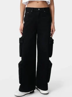 WOMEN'S BAGGY CARGO JEAN