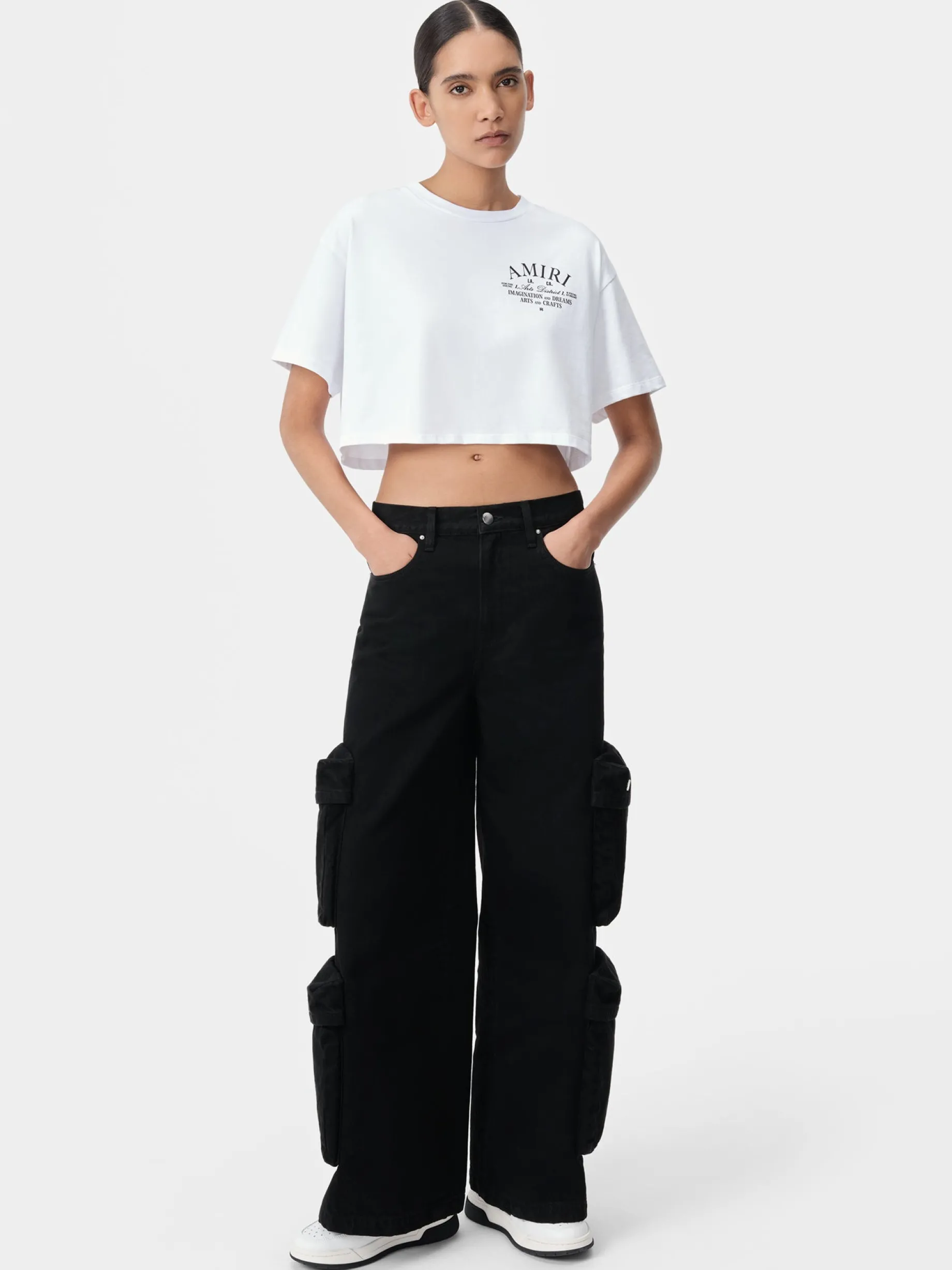 WOMEN'S BAGGY CARGO JEAN
