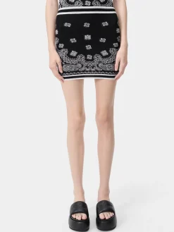 WOMEN'S BANDANA MINI SKIRT