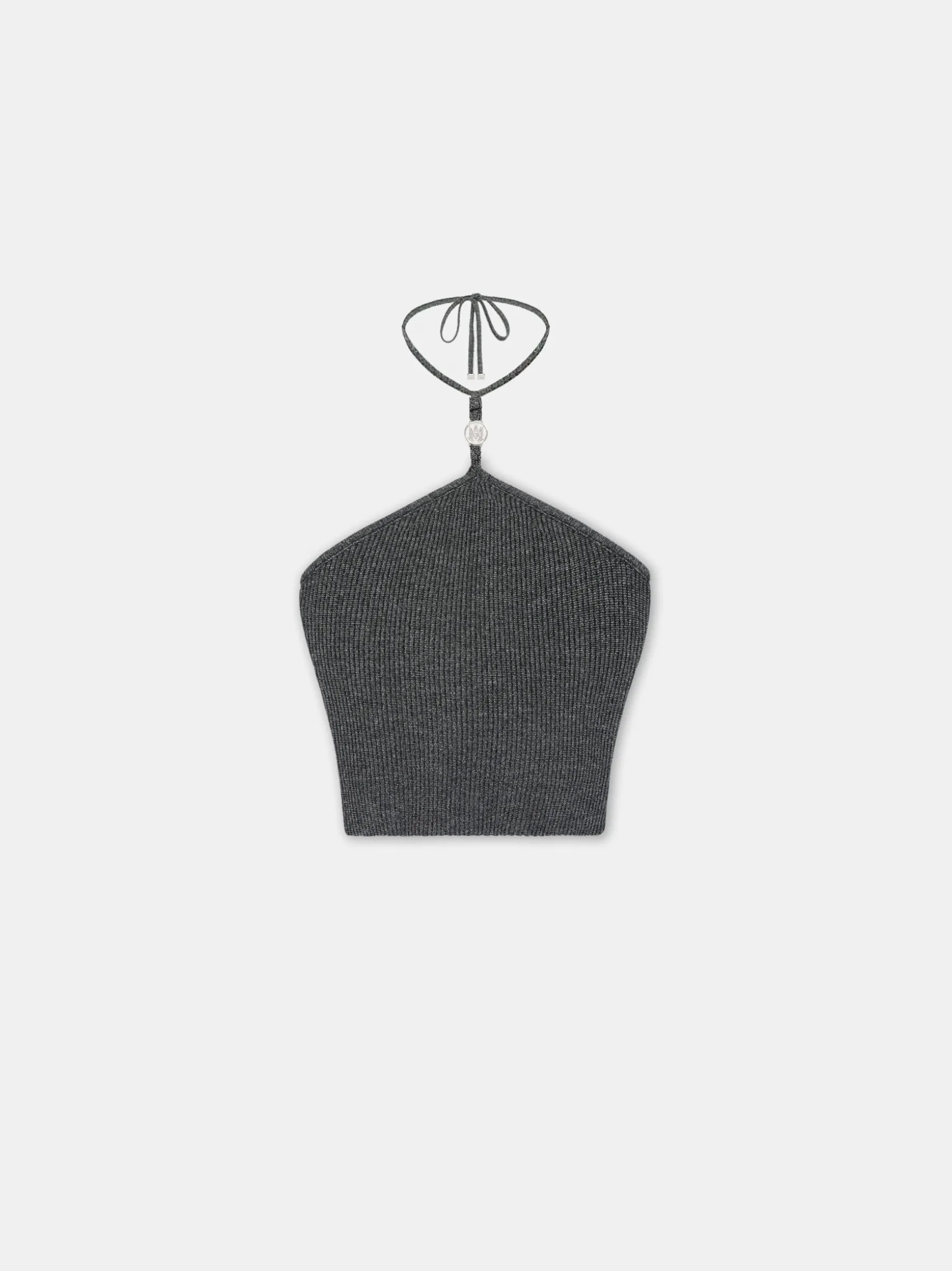 WOMEN'S LUREX HALTER TOP