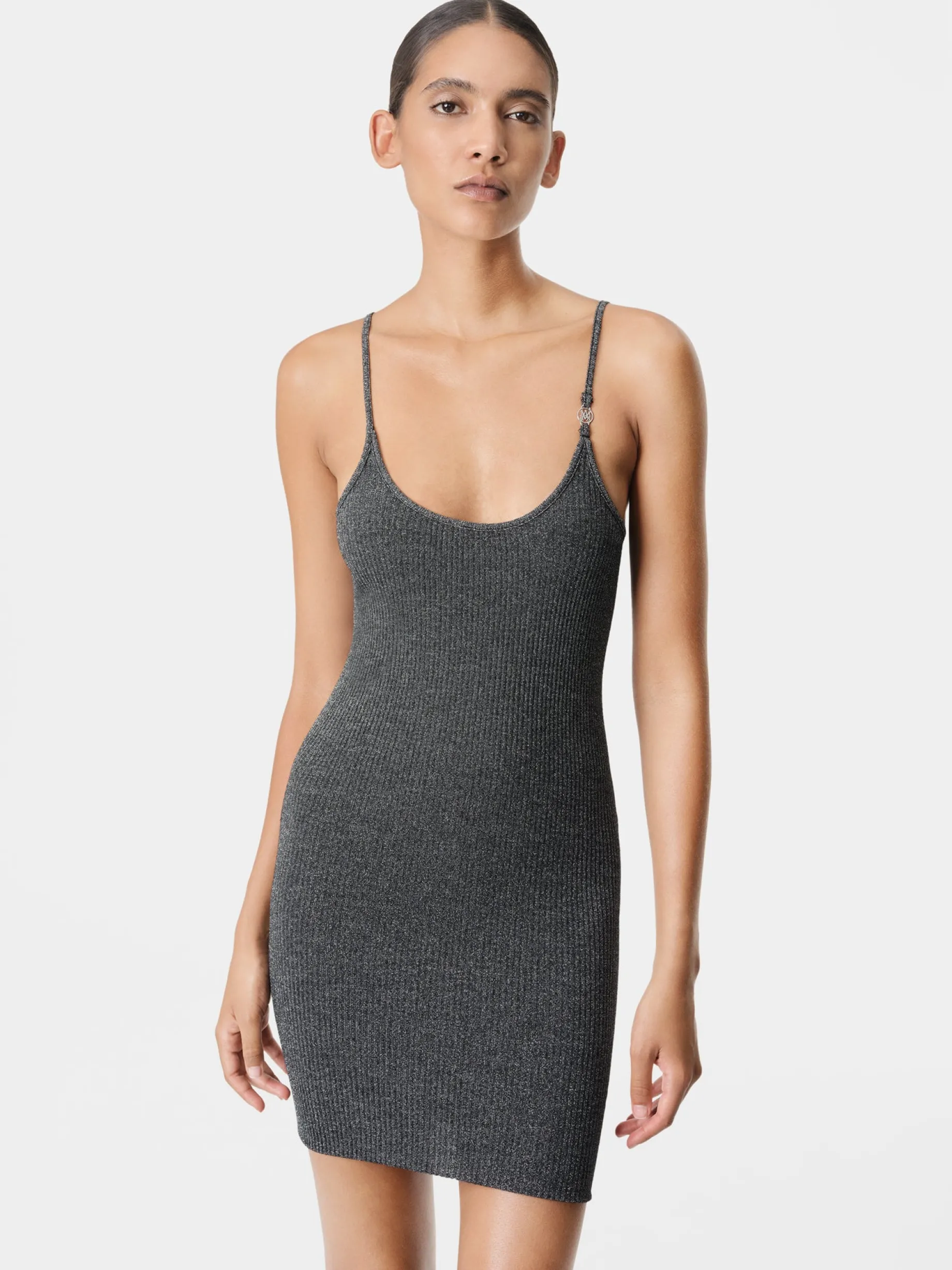 WOMEN'S LUREX MINI DRESS