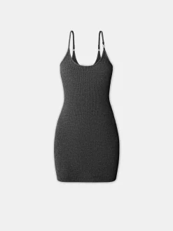 WOMEN'S LUREX MINI DRESS