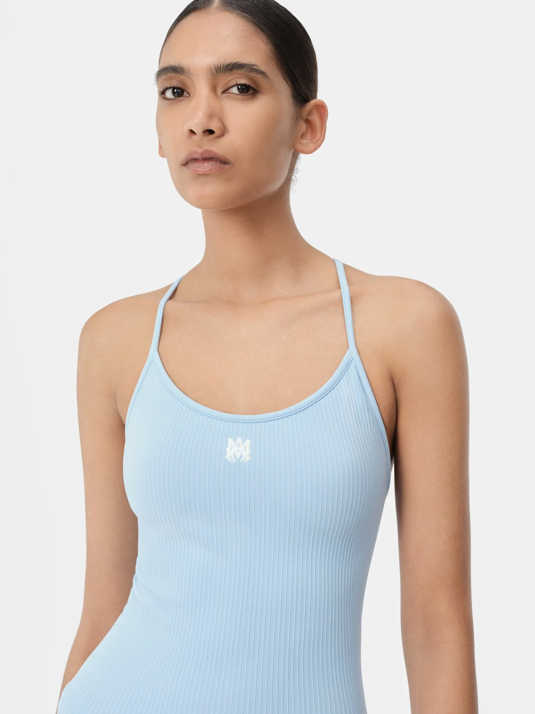 WOMEN'S MA RIBBED SEAMLESS ROMPER