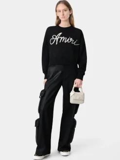 WOMEN'S MA SWIRL CREW