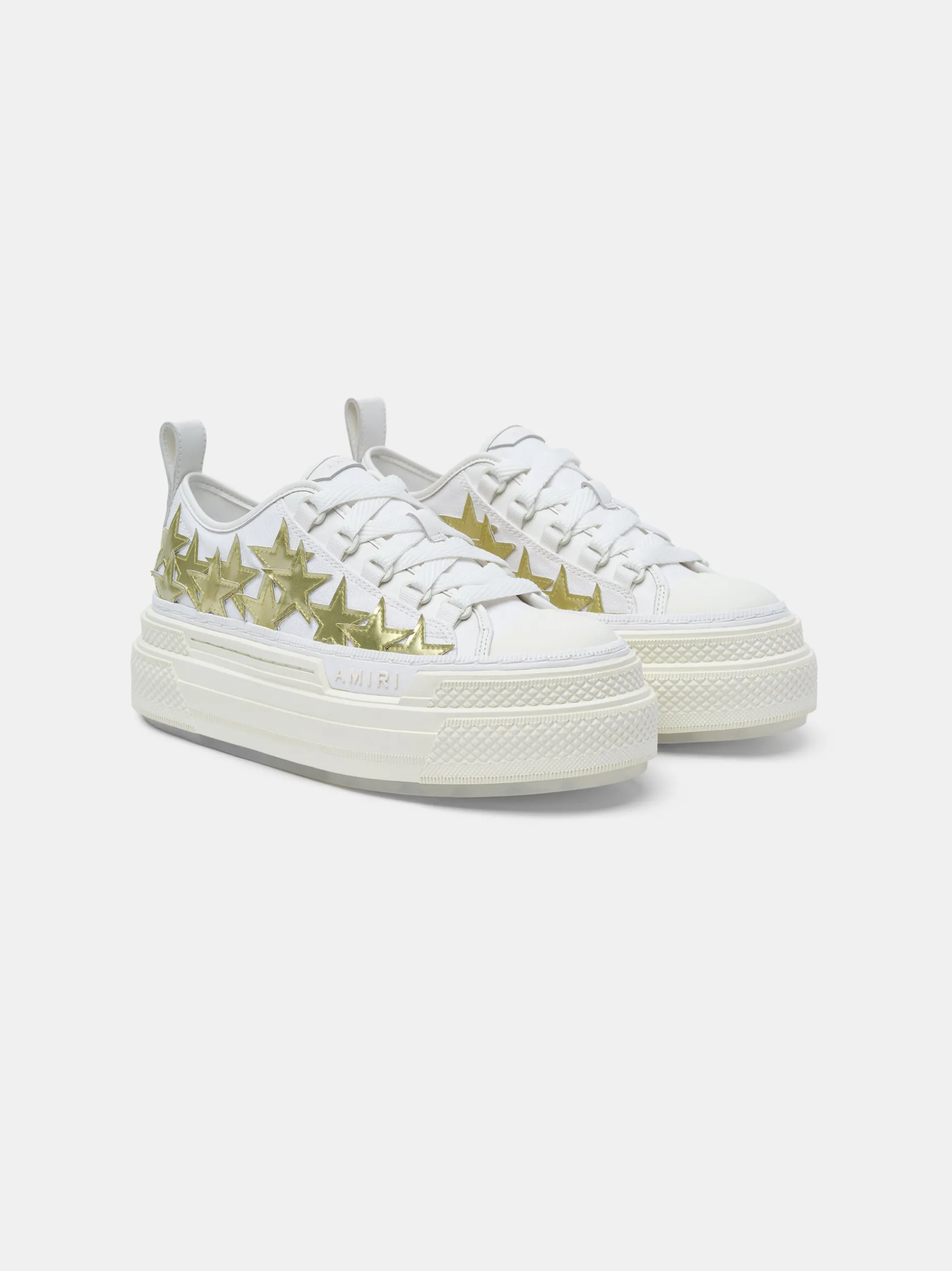 WOMEN'S METALLIC PLATFORM STARS COURT