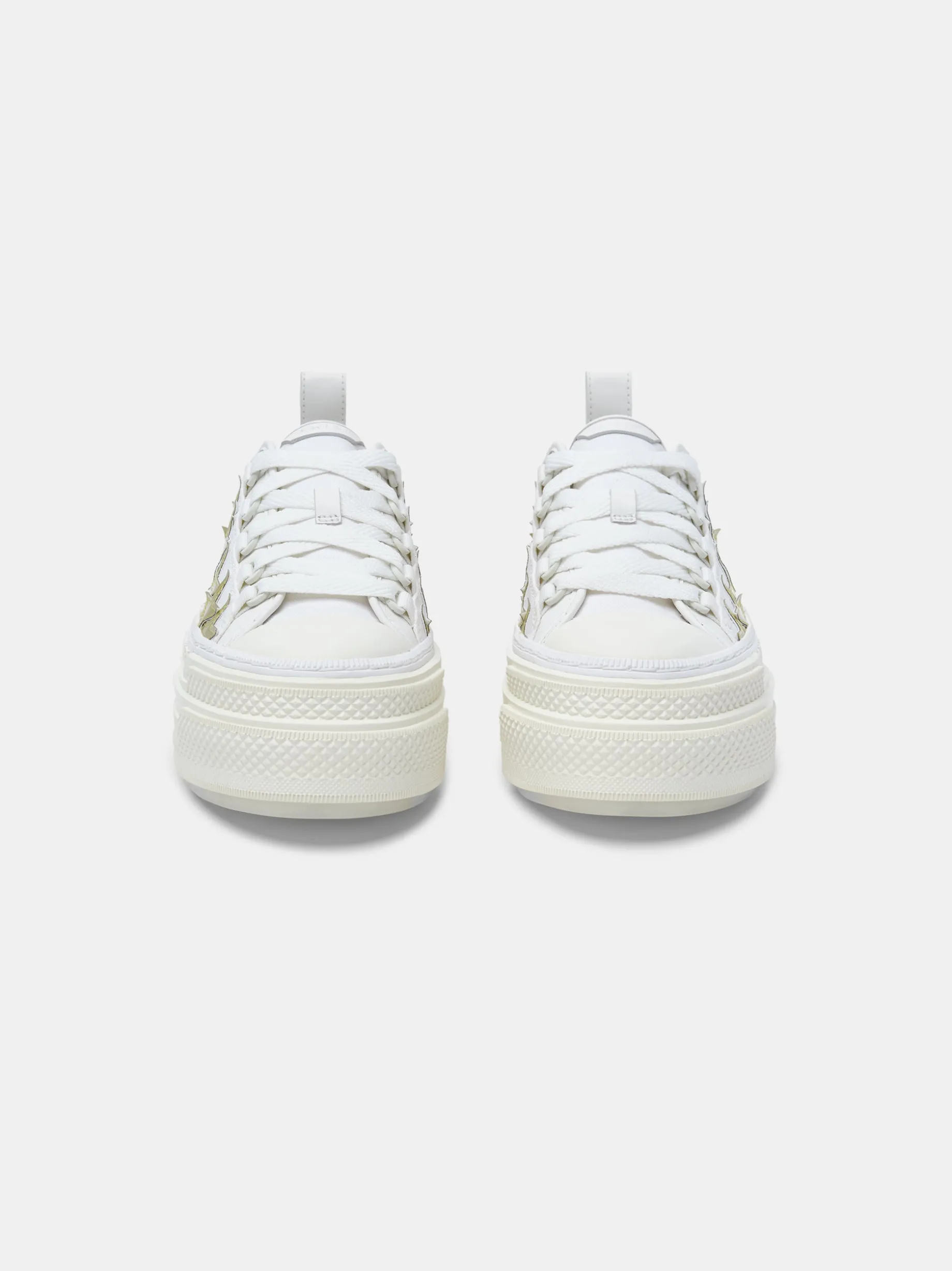 WOMEN'S METALLIC PLATFORM STARS COURT