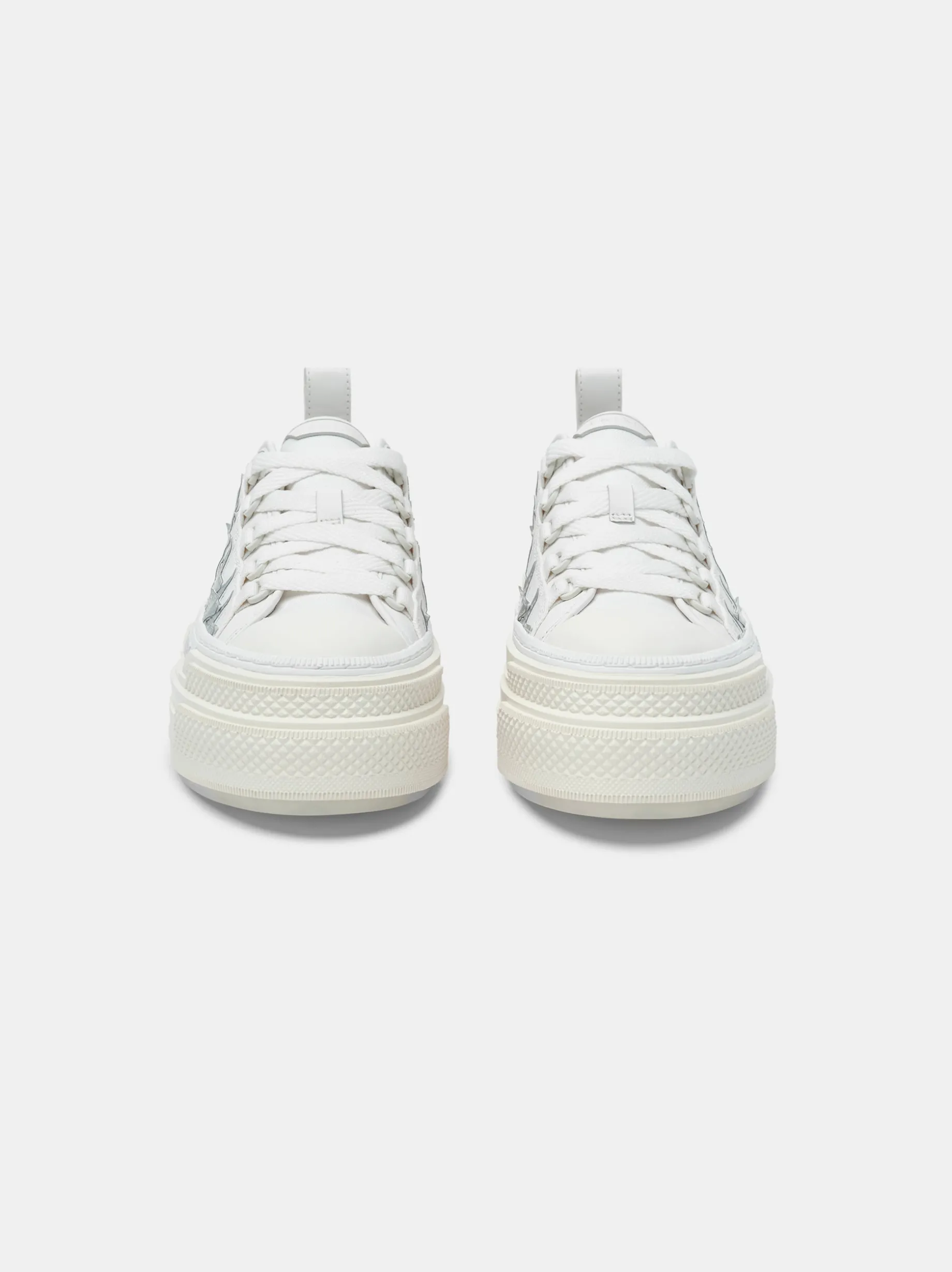 WOMEN'S METALLIC PLATFORM STARS COURT