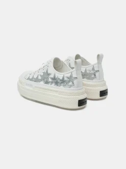 WOMEN'S METALLIC PLATFORM STARS COURT