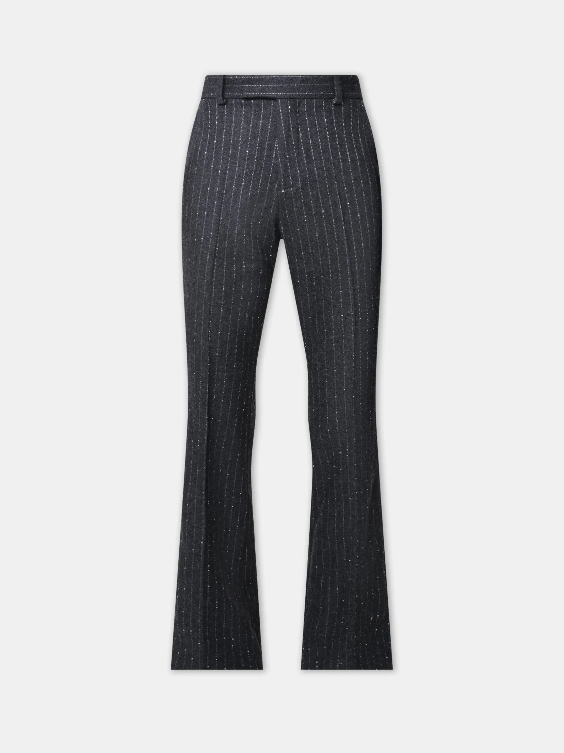 WOMEN'S SEQUIN PINSTRIPE KICK FLARE