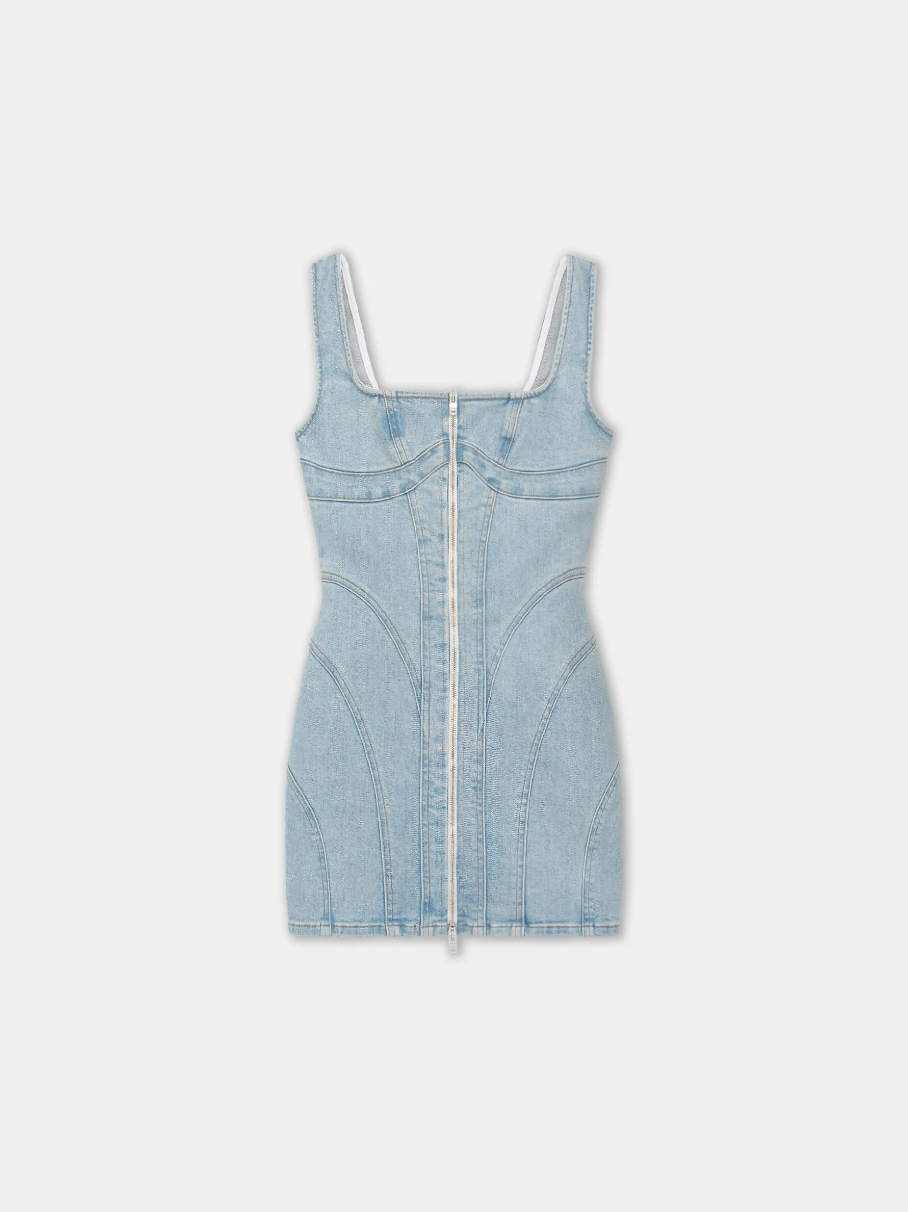 WOMEN'S ZIP CORSET DRESS